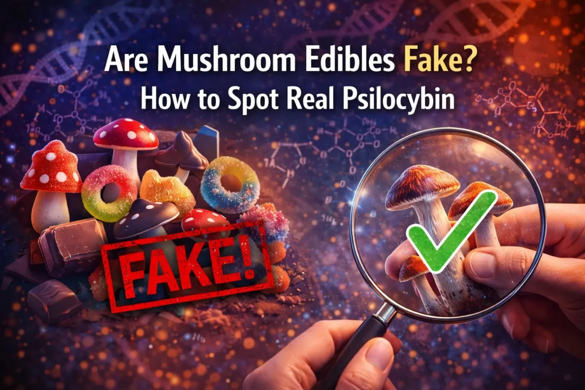 how to spot real mushroom chocolate