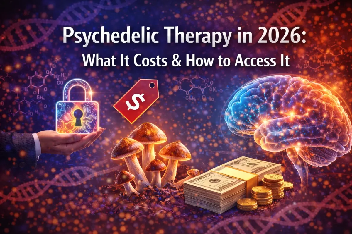 ychedelic therapy cost and access 2026